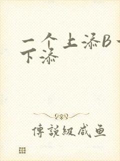 一个上添B一个下添