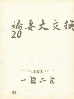 娇妻大交换1一20