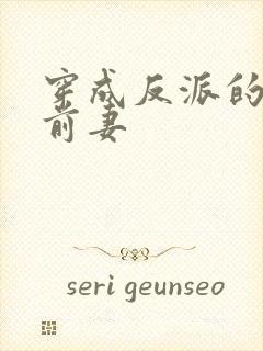 穿成反派的炮灰前妻