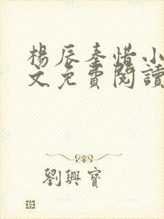 杨辰秦惜小说全文免费阅读完整版