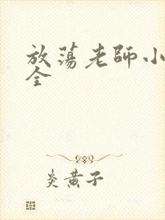 放荡老师小说大全