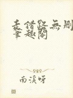 走错路无删减版笔趣阁封面