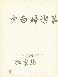 少白妇洁第二部