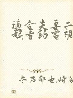 适合夫妻二人一起看的电视剧