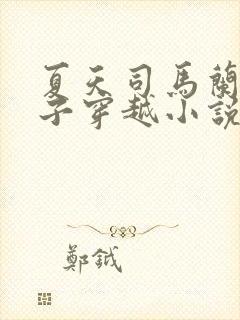 夏天司马兰九皇子穿越小说笔趣阁