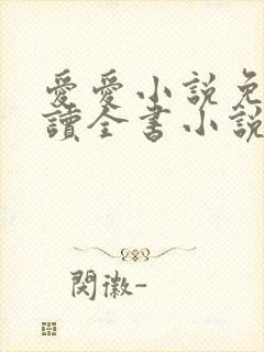 爱爱小说免费阅读全书小说乡村