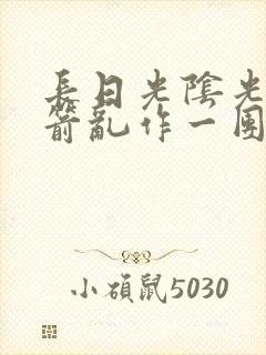 《长日光阴光阴似箭乱作一团笔趣阁》小说封面