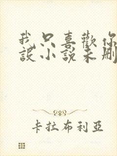 我只喜欢你的人设小说未删减