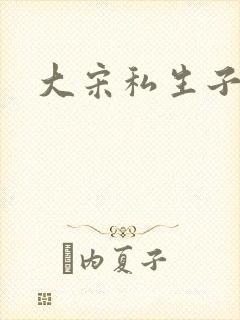 大宋私生子