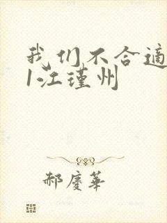 我们不合适1v1江瑾州