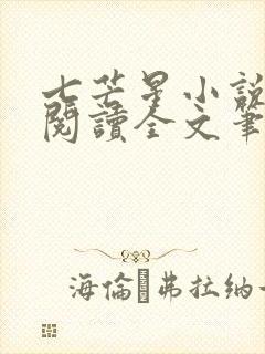 七芒星小说免费阅读全文笔趣阁