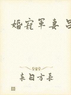 婚宠军妻 吕颜
