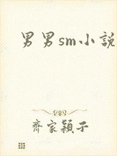 男男sm小说