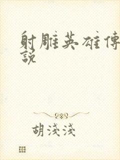 射雕英雄传 小说
