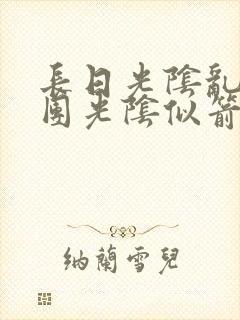 长日光阴乱作一团光阴似箭笔趣