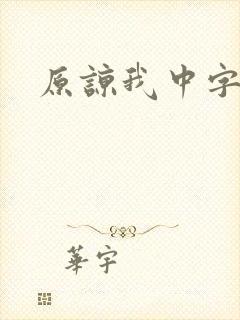 原谅我中字