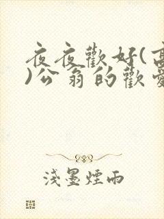 夜夜欢好(高h)公翁的欢爱