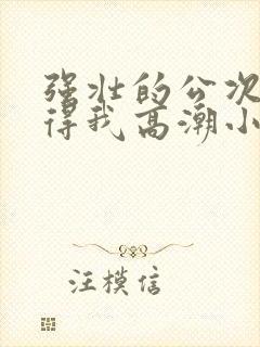 强壮的公次次弄得我高潮小说