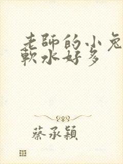 老师的小兔子好软水好多