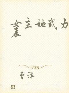 女主她武力值爆表