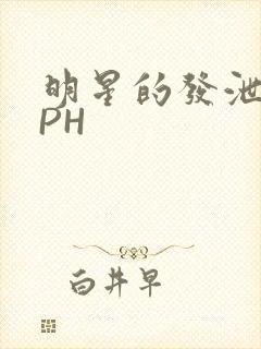 明星的发泄室NPH