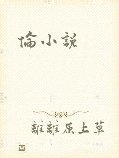 《伦小说》小说封面