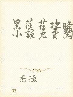 黑莲花攻略手册小说免费阅读全文