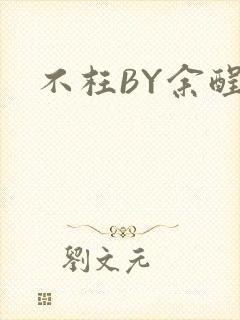 《不枉BY余酲》小说封面