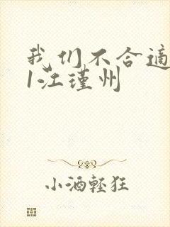 我们不合适1v1江瑾州封面