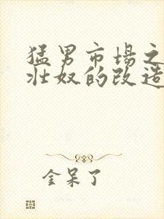 猛男市场之肌肉壮奴的改造