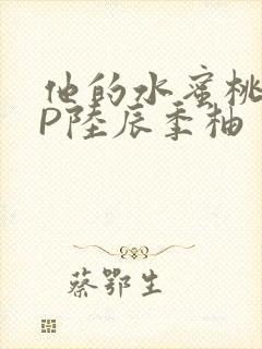 他的水蜜桃POP陆辰季柚