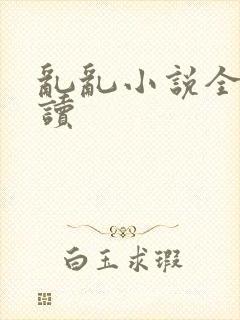 乱乱小说全文阅读