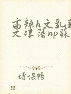 高辣h文乱乳h文浪荡np苏夏