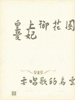 皇上御花园中要爱妃