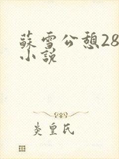 苏雪公憩28篇小说