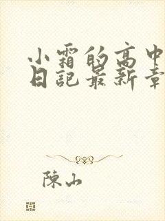 小霜的高中成长日记最新章节