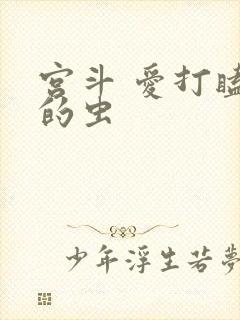 宫斗 爱打瞌睡的虫