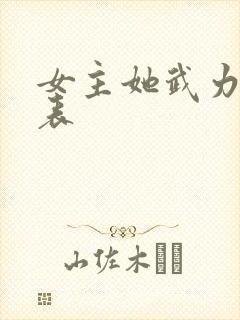 女主她武力值爆表