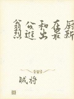 翁公和在厨房猛烈进出最新章节