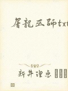 屠龙巫师txt