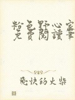 粉色野心家全文免费阅读笔趣阁