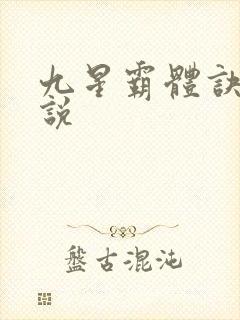 九星霸体诀 小说