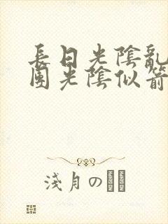 长日光阴乱作一团光阴似箭眇眇翟