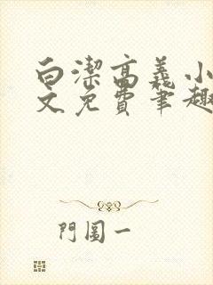 白洁高义小说全文免费笔趣阁在线阅读