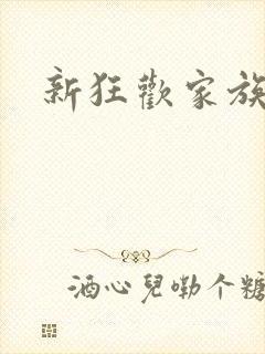 新狂欢家族小说