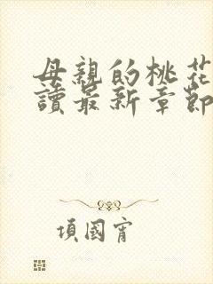 《母亲的桃花源阅读最新章节小说》小说封面