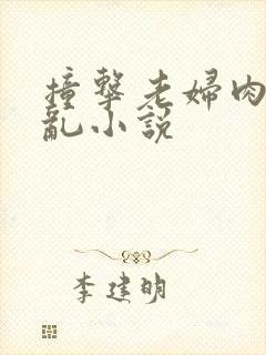 撞击老妇肉体之乱小说