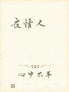 夜情人