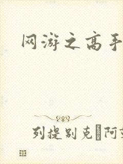 网游之高手寂寞