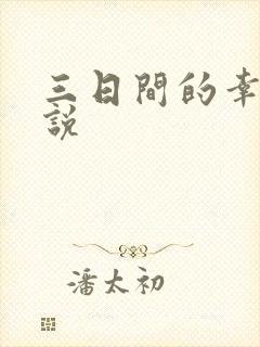 三日间的幸福小说